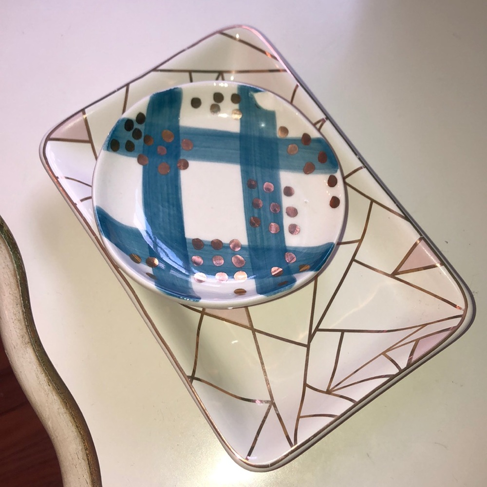 GREAT CONDITION Anthropologie Jewelry Trays